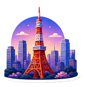Sticker de Tokio